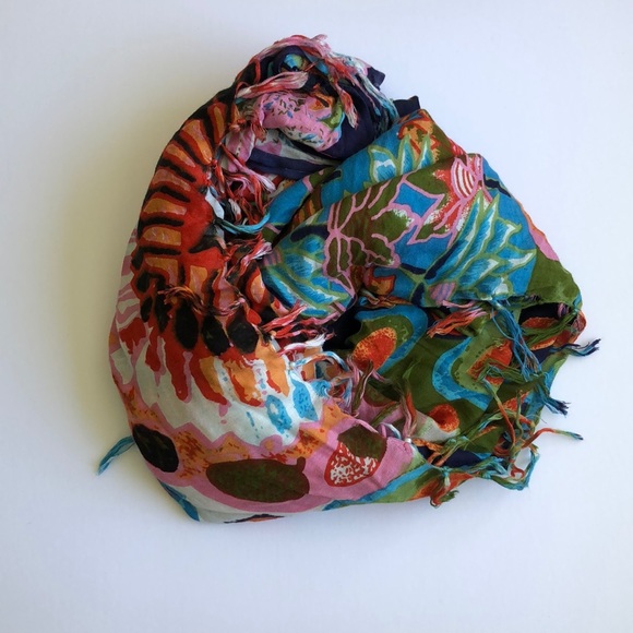 Sir Alistair Rai Accessories - Sir Alistair Rai Oversized Print Scarf